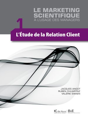 cover image of L'étude de la relation client
